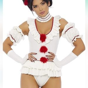 For play Clown Halloween costume